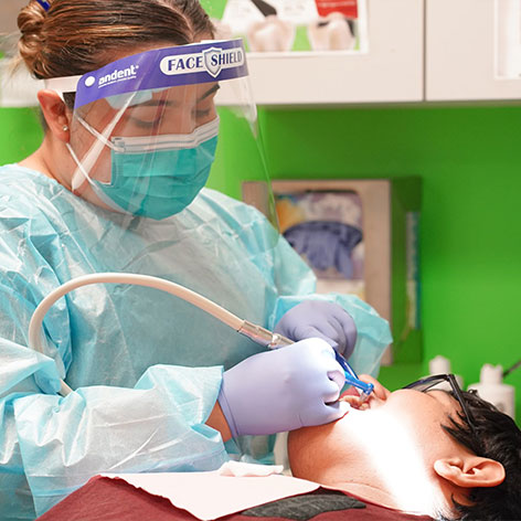 Patient Teeth Treatment
